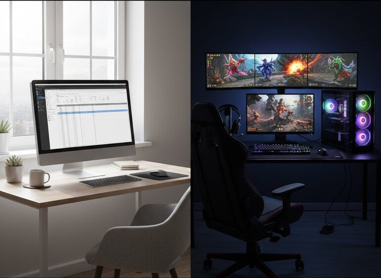 🎮 ゲーミングPCと普通のPCの違いとは?【初心者にもわかりやすく解説】