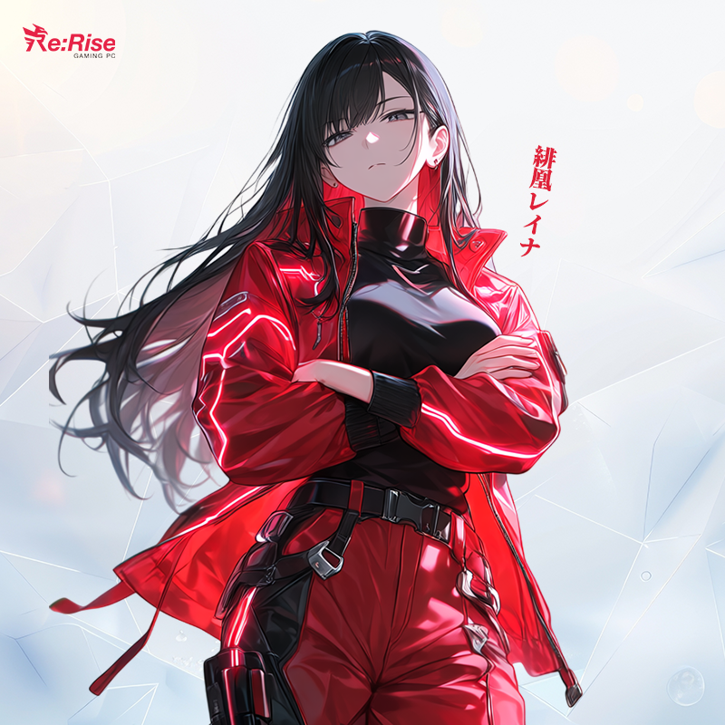 Re:Rise公式キャラクター緋凰レイナ発表のお知らせ