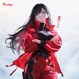 Re:Rise公式キャラクター緋凰レイナ発表のお知らせ