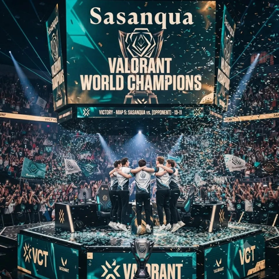 スポンサー契約チーム「Sasanqua」がVALORANTアジア大会出場決定！